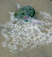 Beach In Bubbles