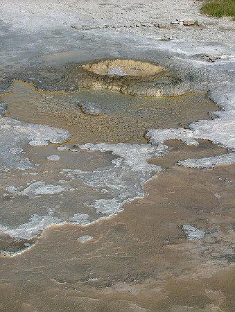 Earth's Lace (Yellowstone Sulphur Pits Series)